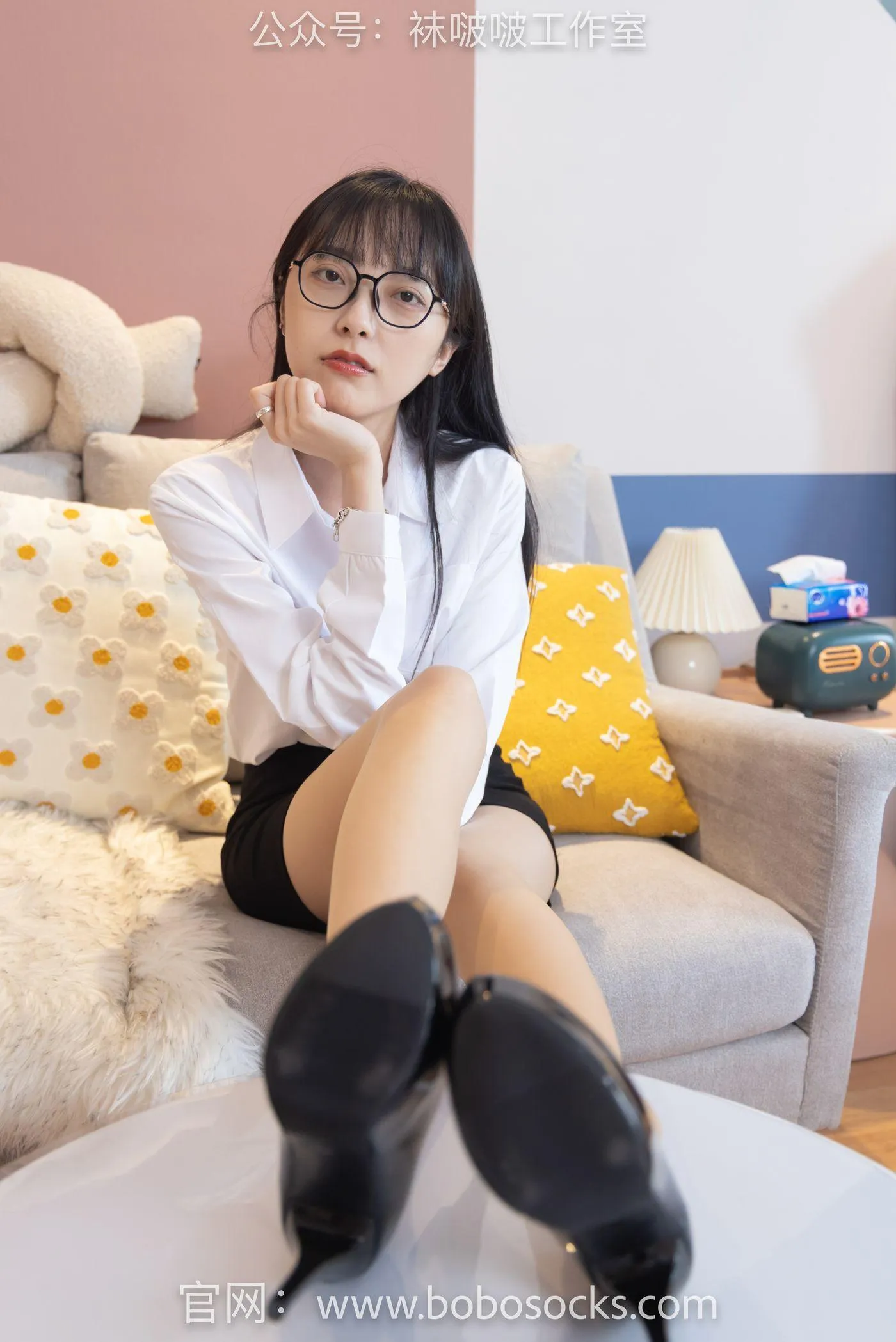 [BoBoSocks袜啵啵]NO.094 稚予-高跟鞋、肉丝 [139P]插图6